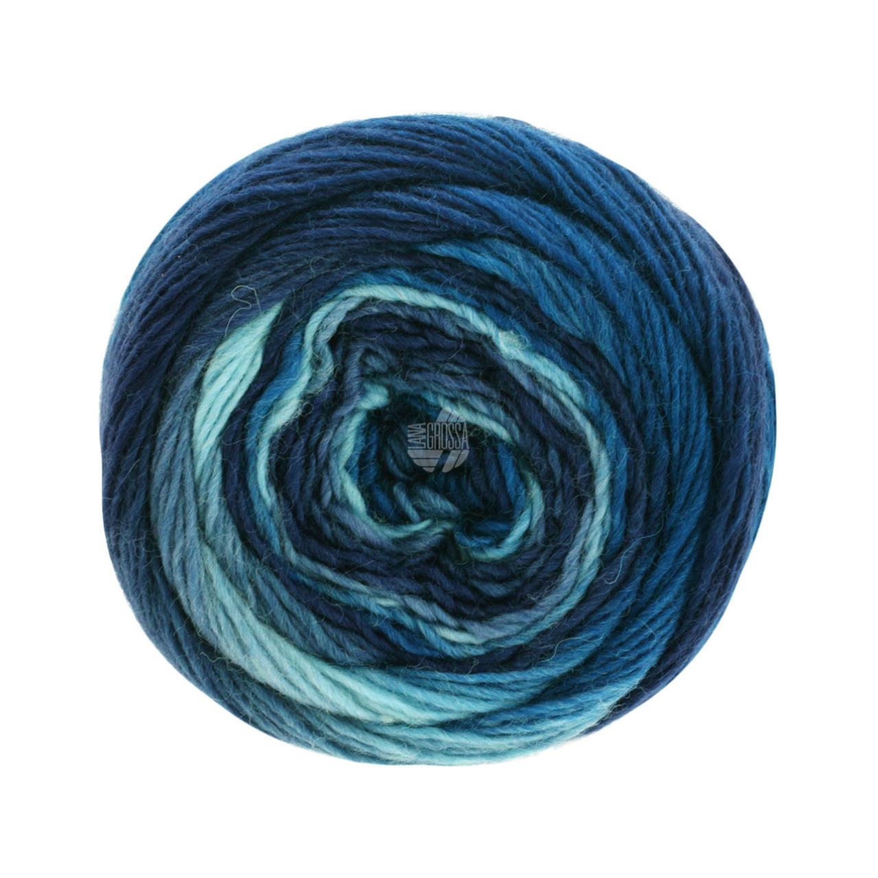 Meilenweit 100 Color Mix Soft 8055 Stahl-/Grau-/Hell-/Himmel-/Mittel-/Dunkelblau