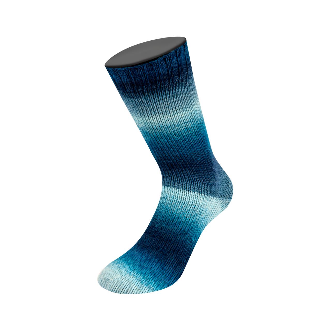 Meilenweit 100 Color Mix Soft 8055 Stahl-/Grau-/Hell-/Himmel-/Mittel-/Dunkelblau