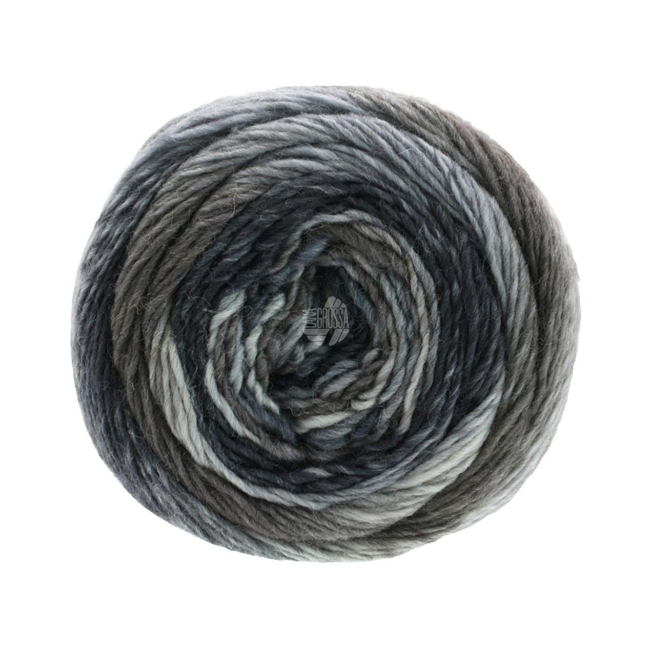 Meilenweit 100 Color Mix Soft 8056 Hell-/Mittel-/Dunkelgrau/Anthrazit
