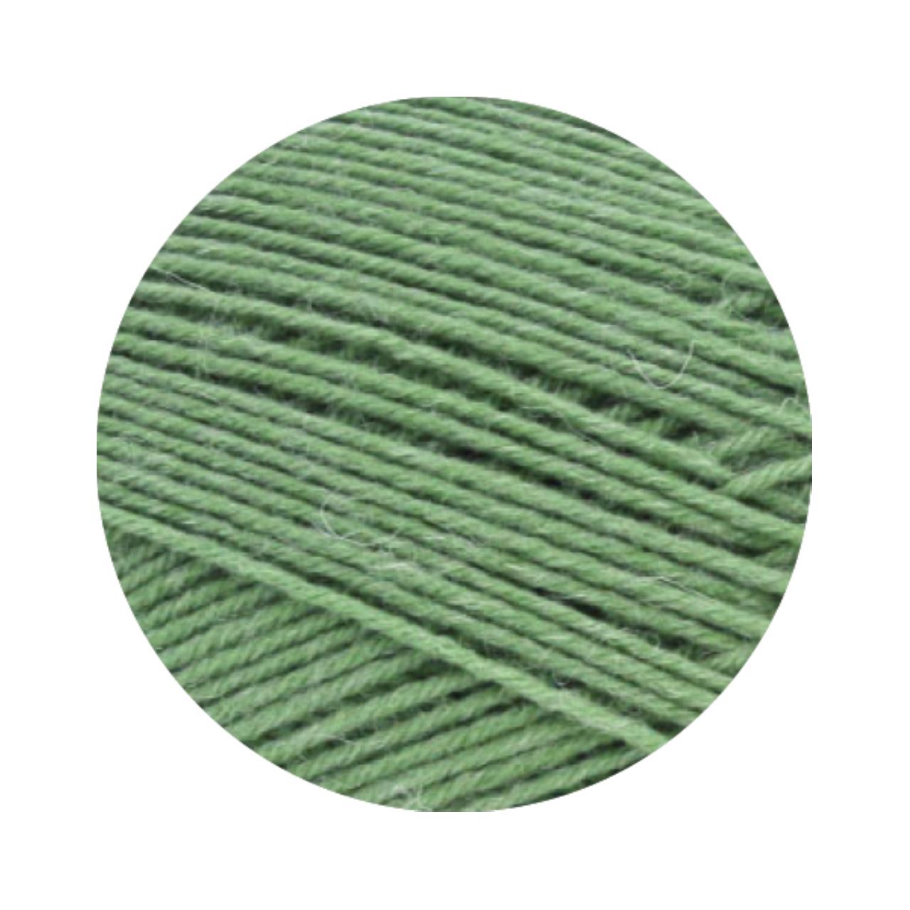 Meilenweit 100 Merino Extrafine Uni 2430 Resedagrün