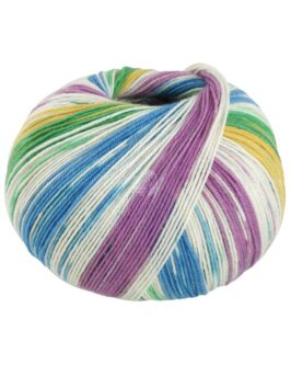 <span class="yarn-title">Meilenweit 100 Seta Lampone</span> <span class="yarn-color">3441 Rohweiß/<wbr>Flieder/<wbr>Gelb/<wbr>Grün/<wbr>Blau/<wbr>Türkis</span>