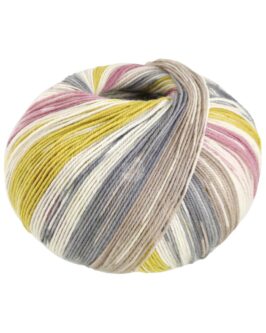 <span class="yarn-title">Meilenweit 100 Seta Lampone</span> <span class="yarn-color">3443 Rohweiß/<wbr>Malve/<wbr>Graubeige/<wbr>Dunkelgrau/<wbr>Senfgelb</span>