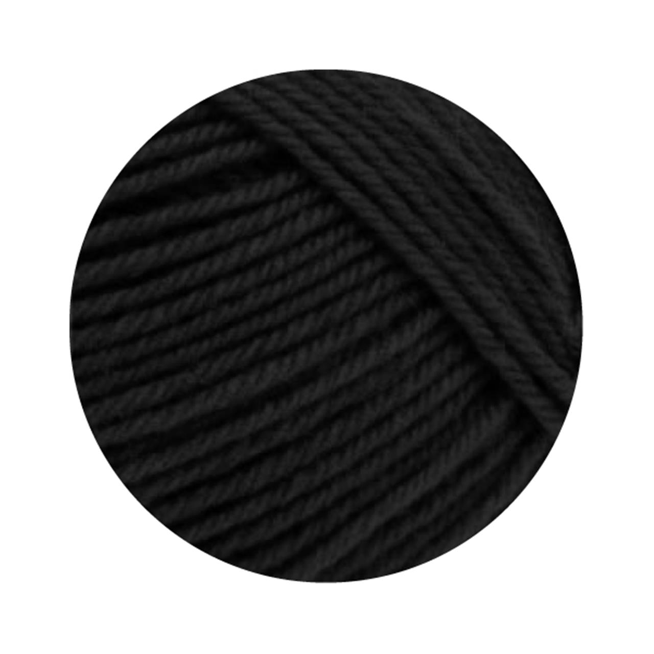 Meilenweit 50 Cashmere 8 Schwarz