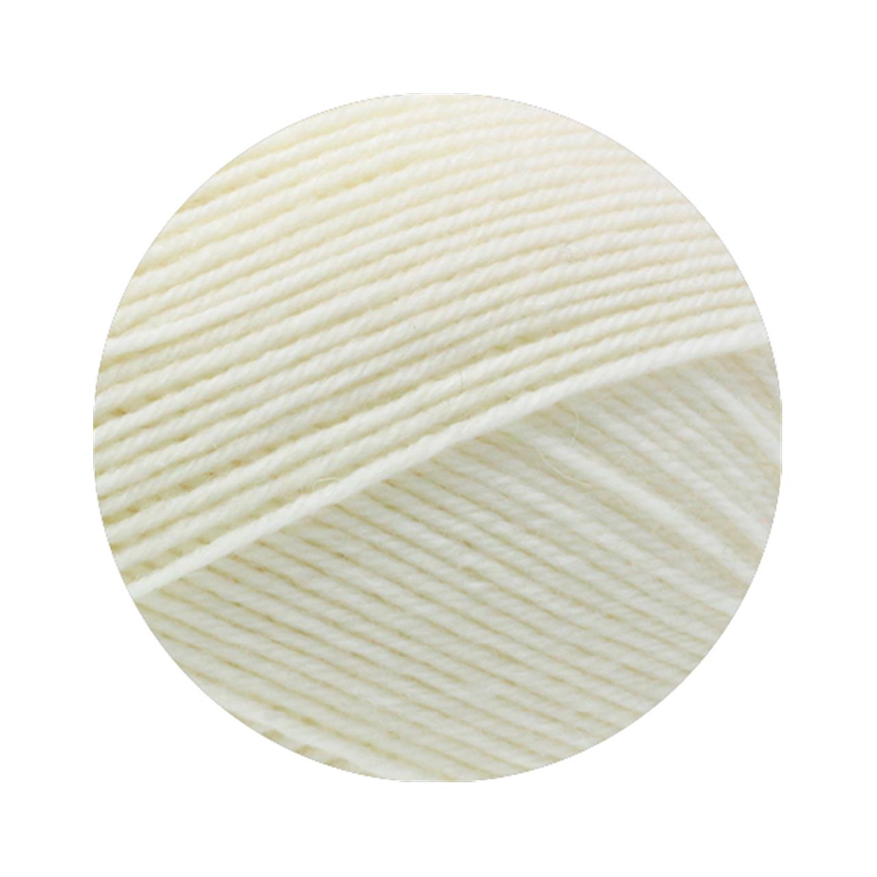 Meilenweit 100 Merino Extrafine Uni 2405 Weiß