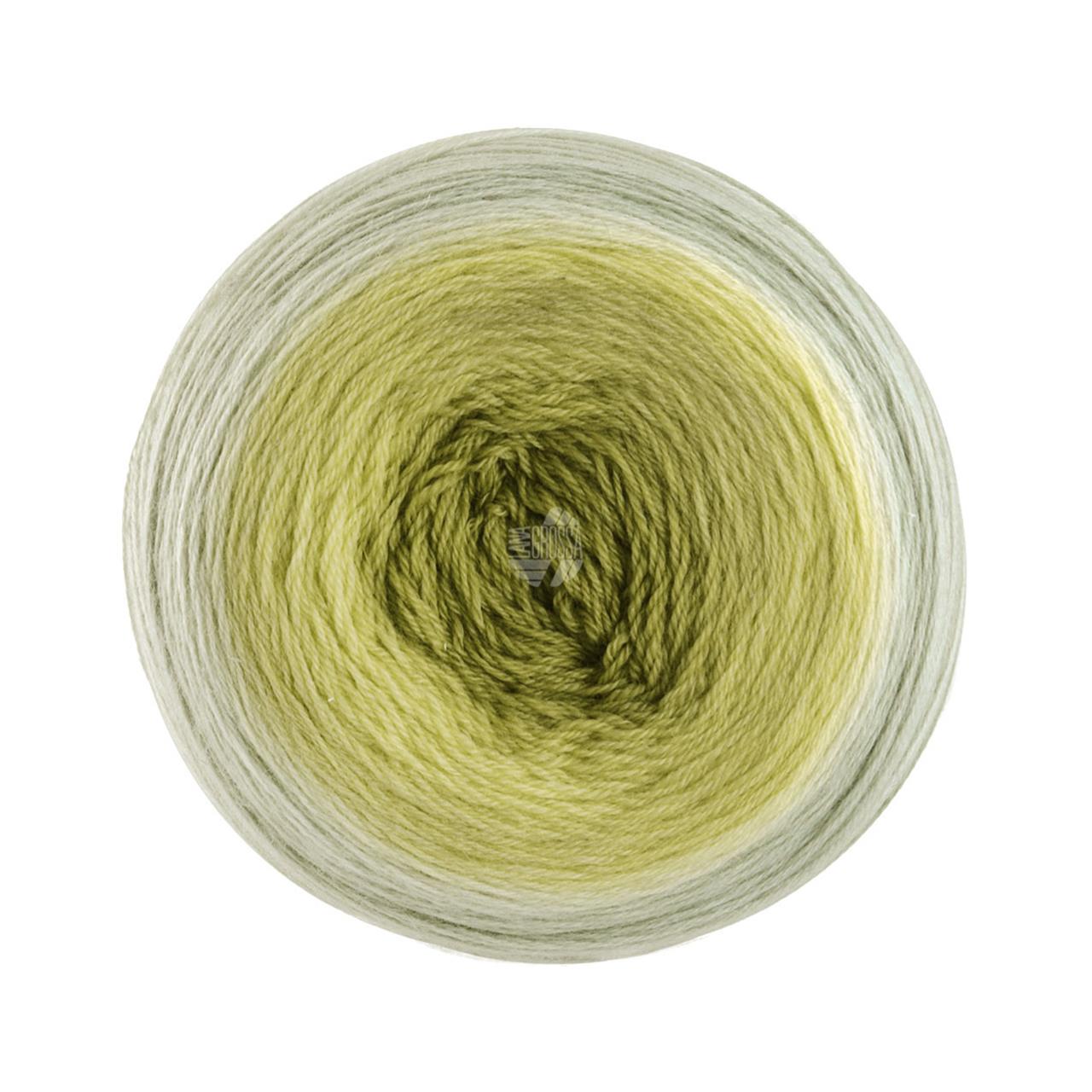 Merino Lace Aquarell 1 Oliv/Helloliv/Grüngrau