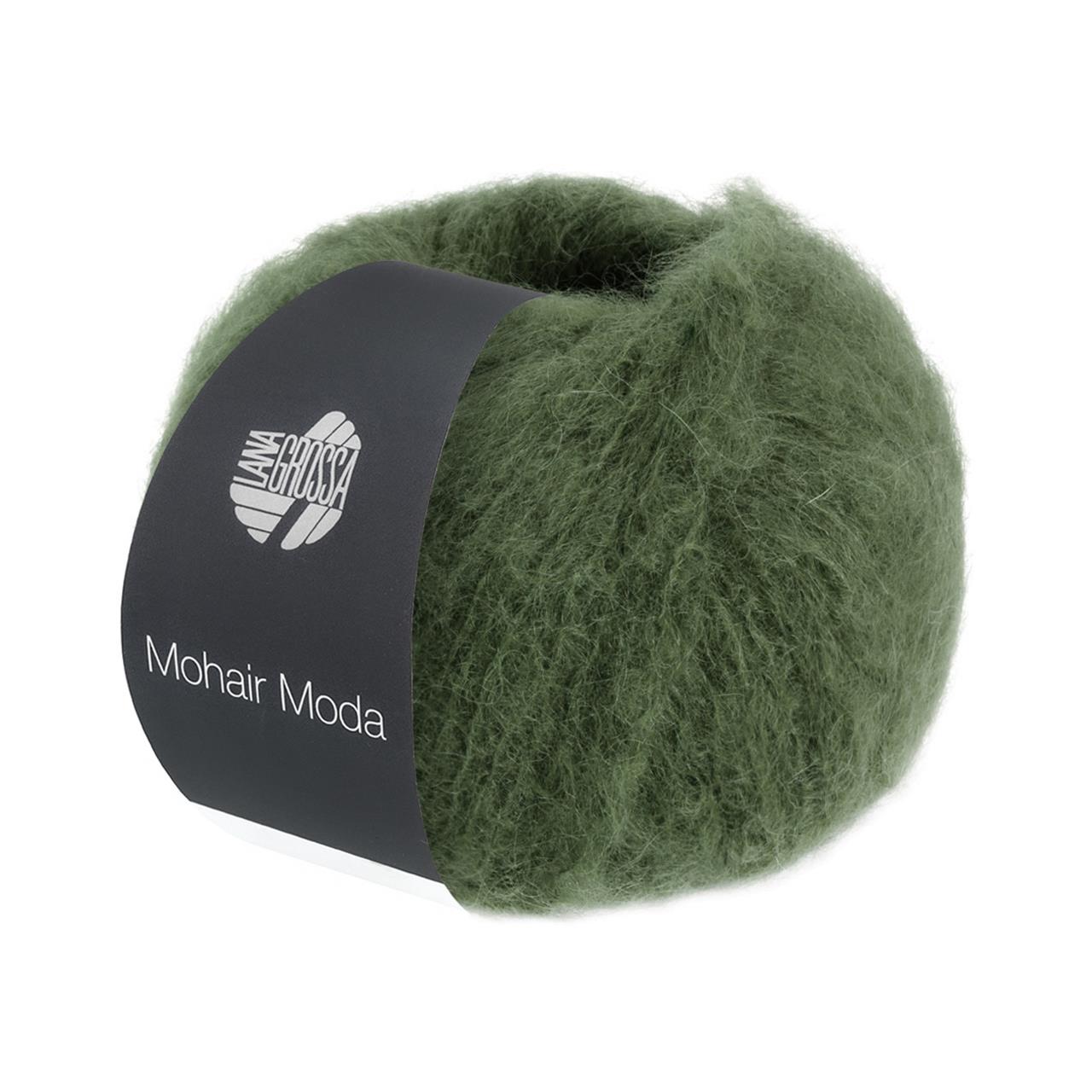 Mohair Moda 24 Moosgrün