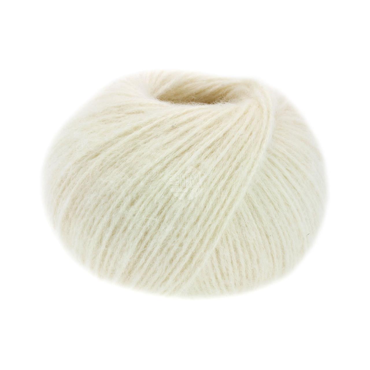 Natural Alpaca Pelo 1 Rohweiß