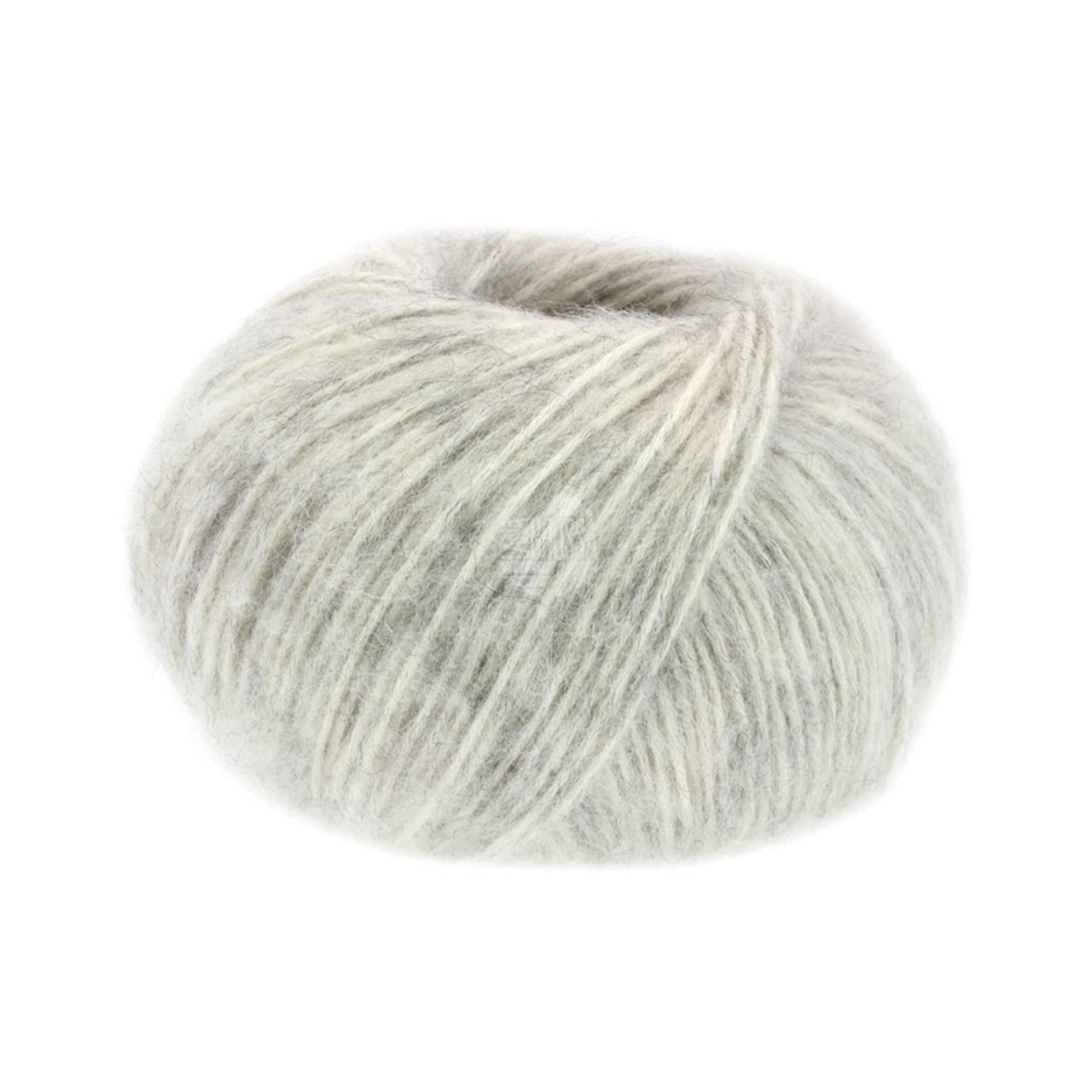 Natural Alpaca Pelo 2 Rohweiß/Zartgrau