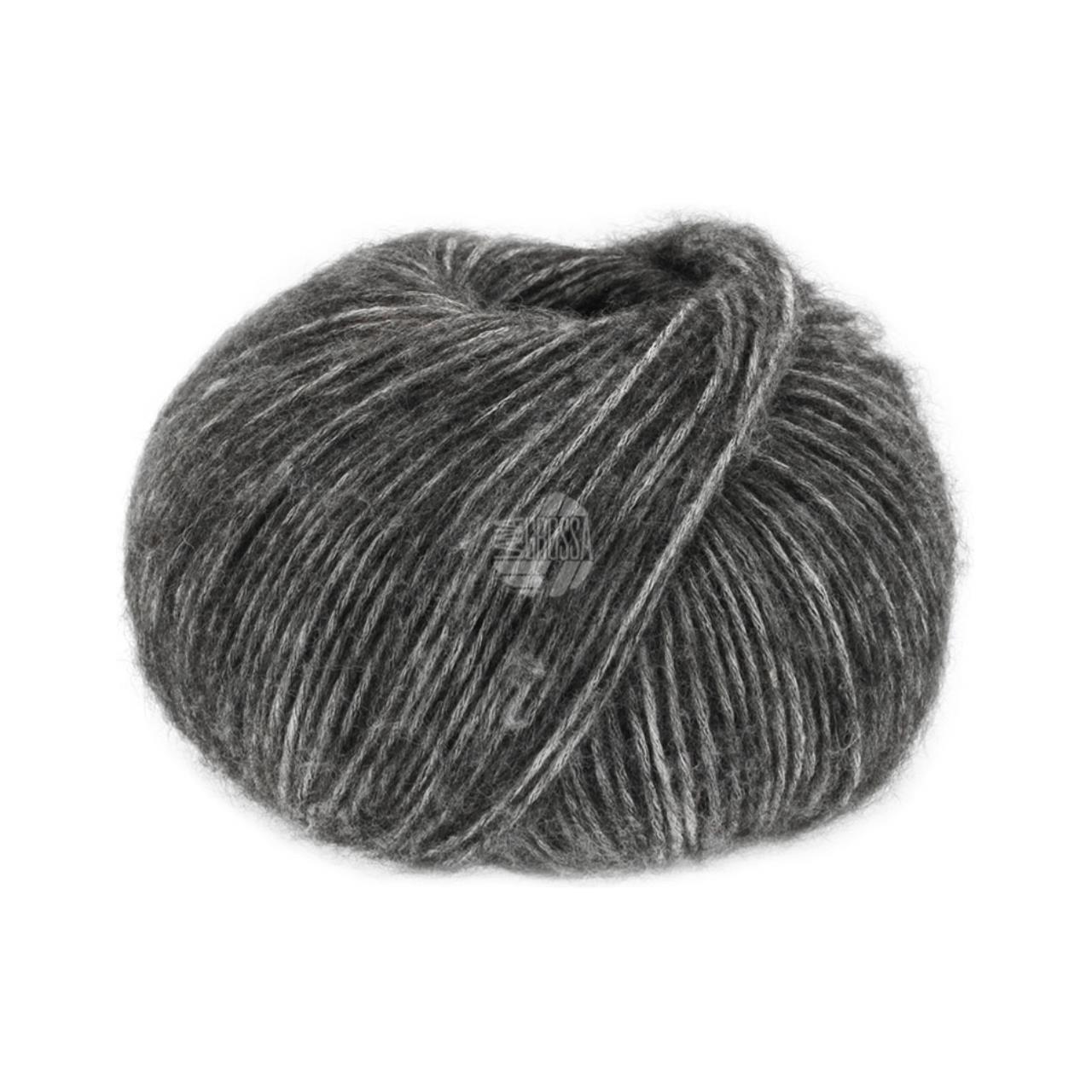 Natural Alpaca Pelo 4 Dunkelgrau Meliert