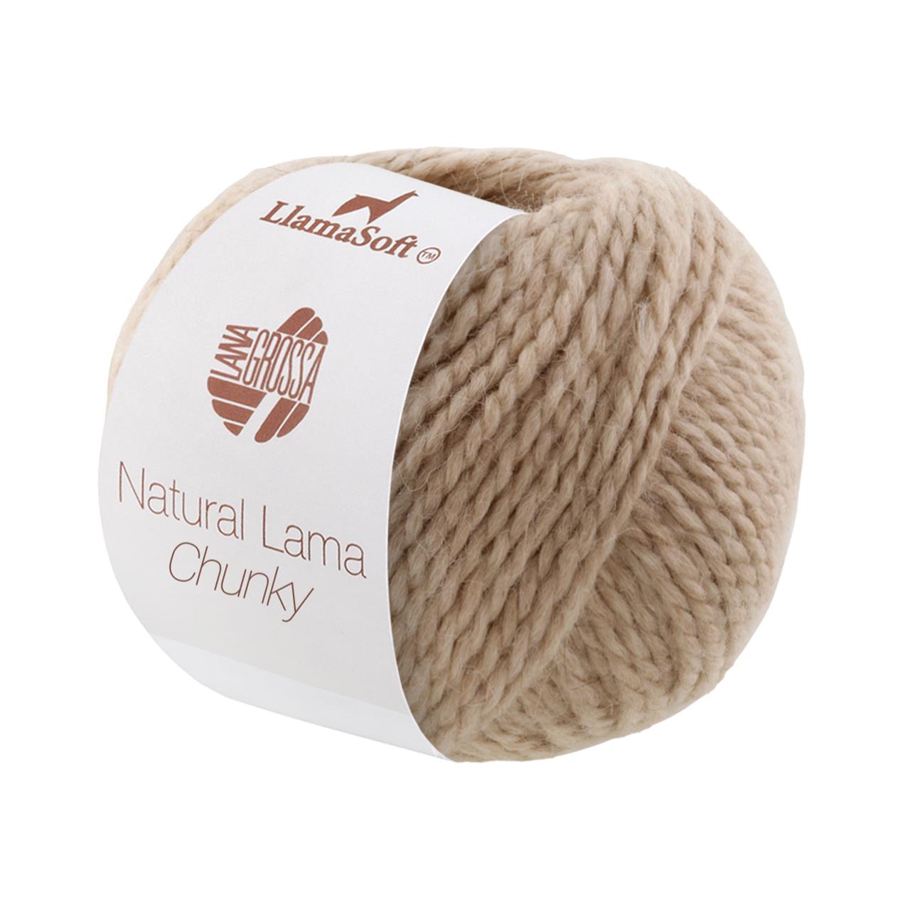 Natural Lama Chunky 10 Hellbeige
