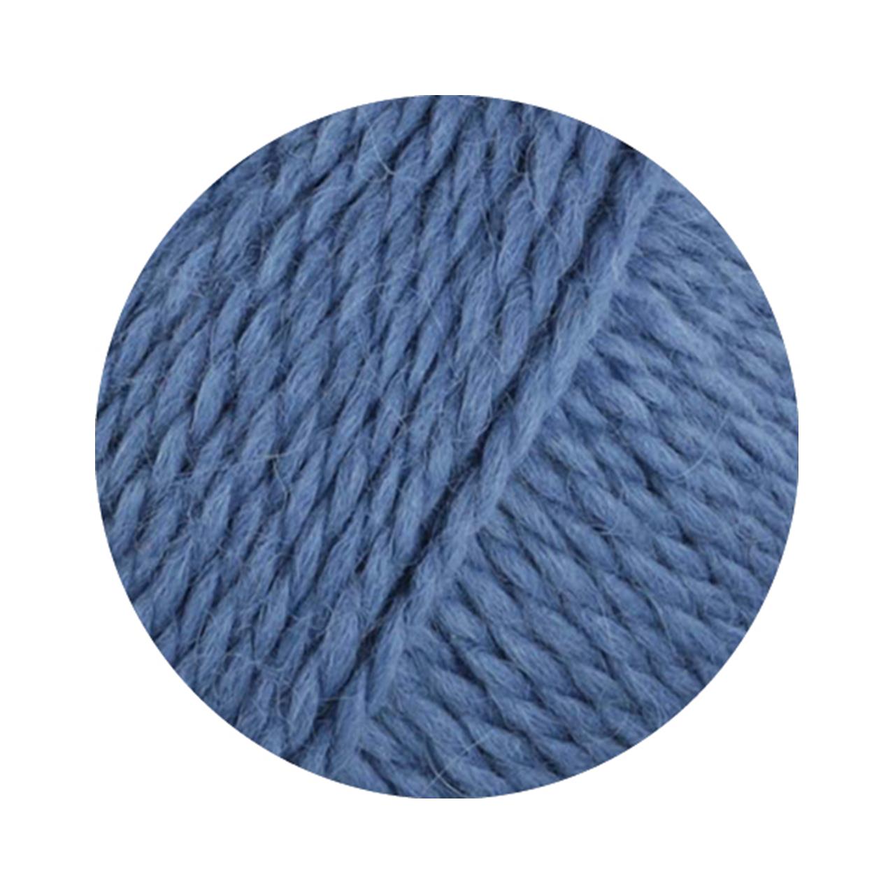 Natural Lama Chunky 5 Taubenblau