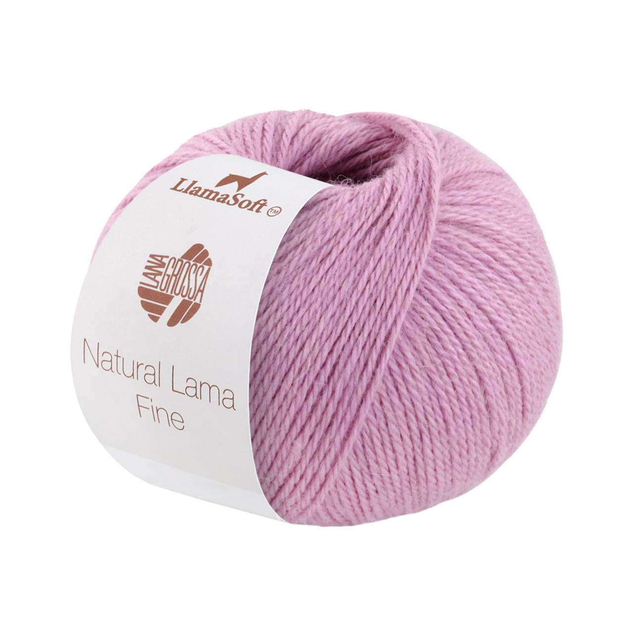 Natural Lama Fine 102 Fliederrosa