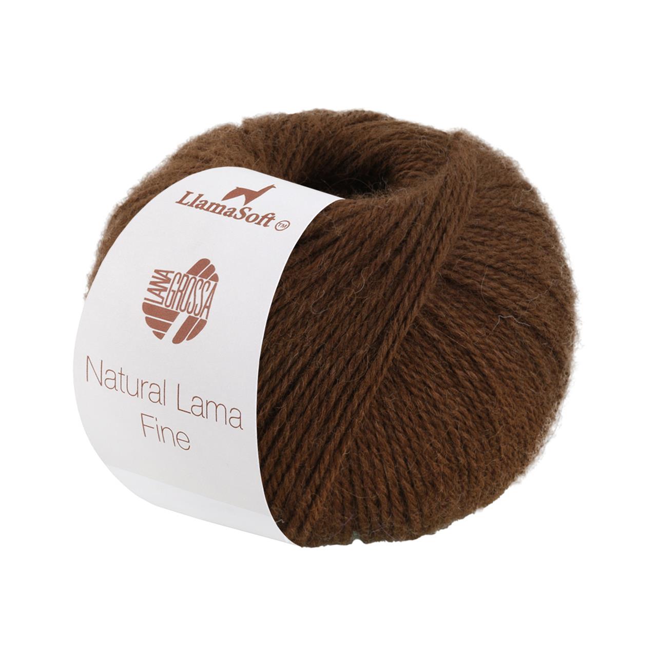 Natural Lama Fine 113 Schokobraun
