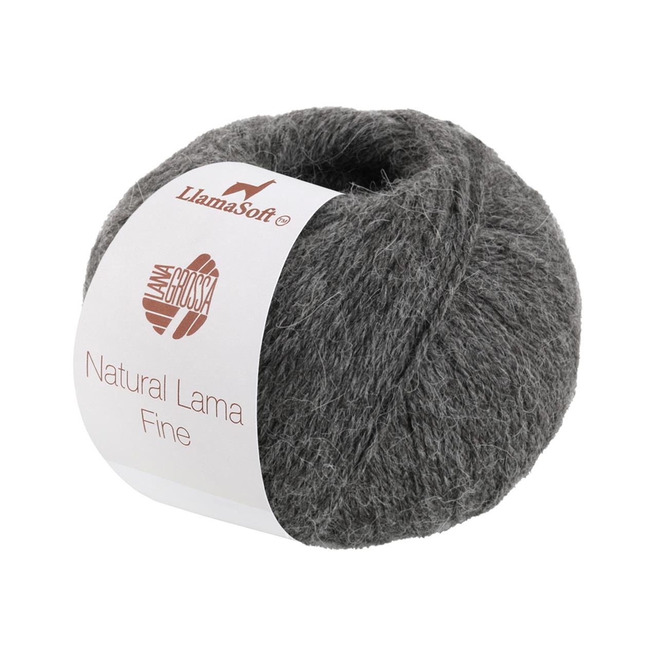 Natural Lama Fine 114 Graubraun