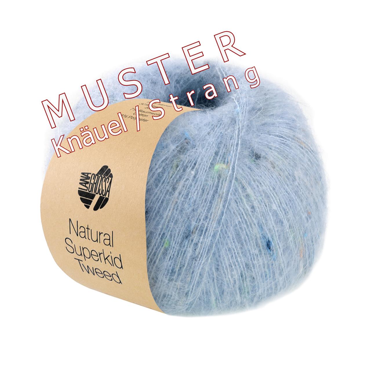 Natural Superkid Tweed 612 Orientrot