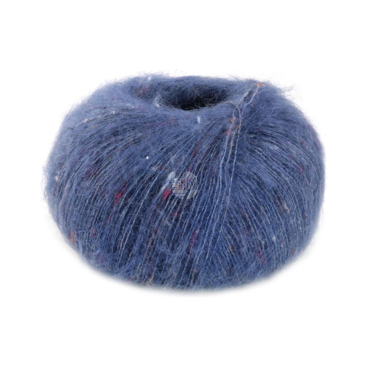 Natural Superkid Tweed 619 Dunkelblau