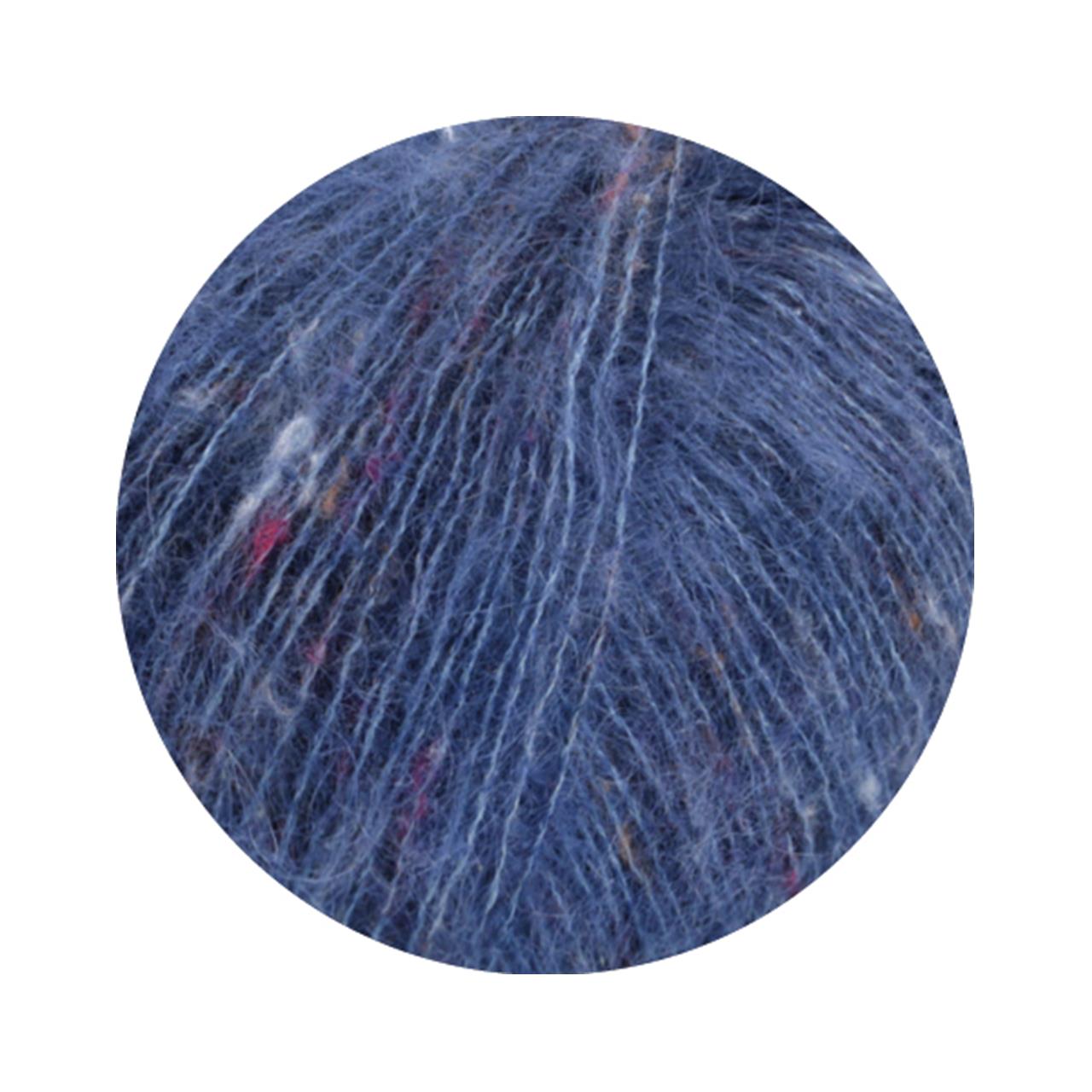 Natural Superkid Tweed 619 Dunkelblau