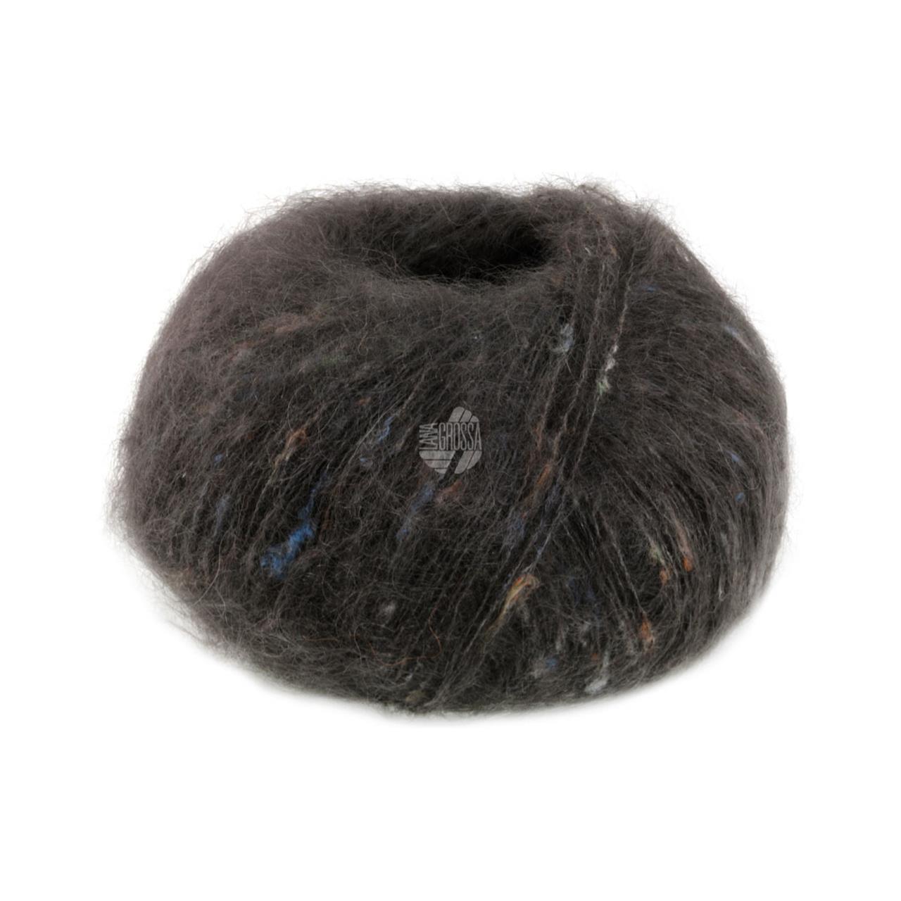Natural Superkid Tweed 624 Dunkelgrau