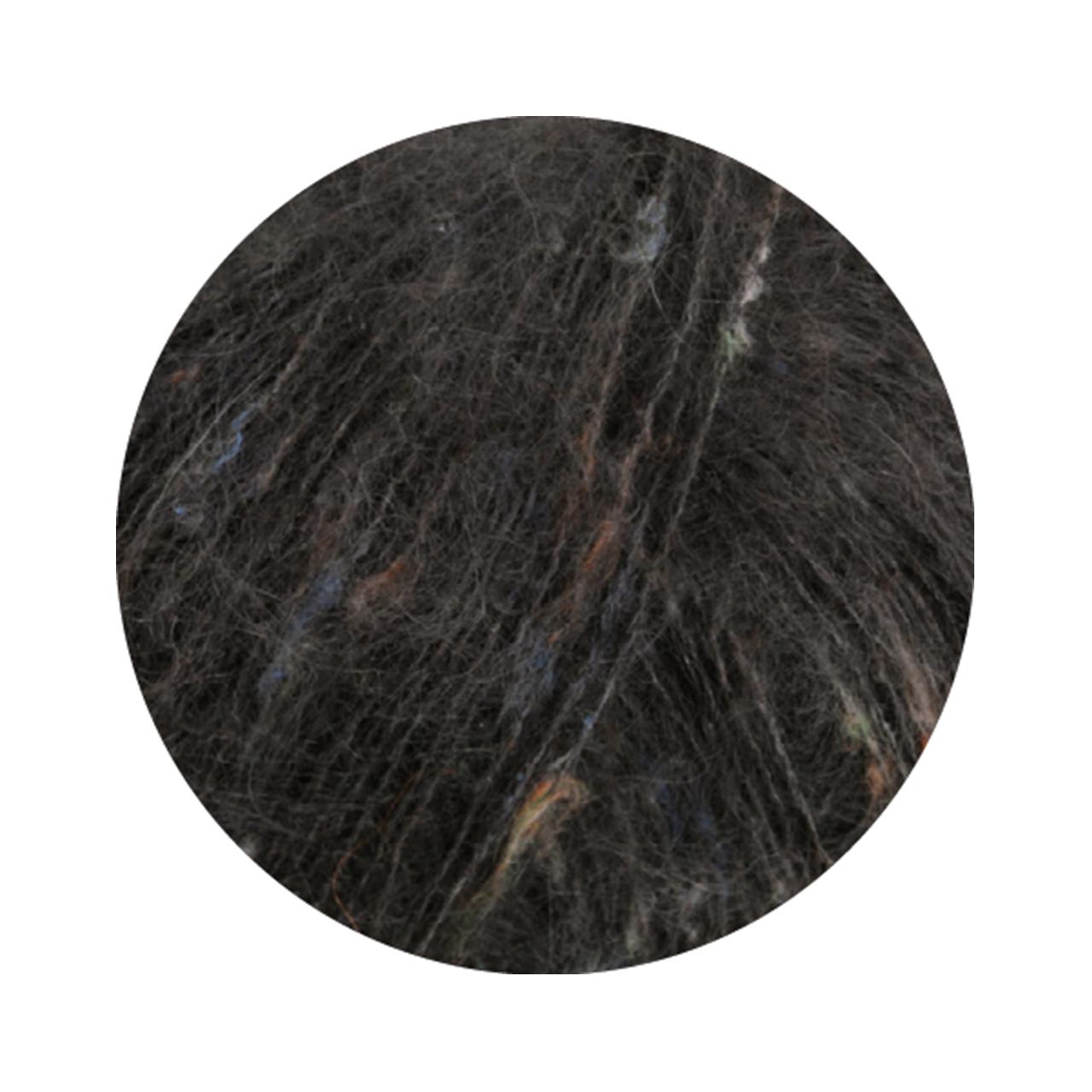 Natural Superkid Tweed 624 Dunkelgrau