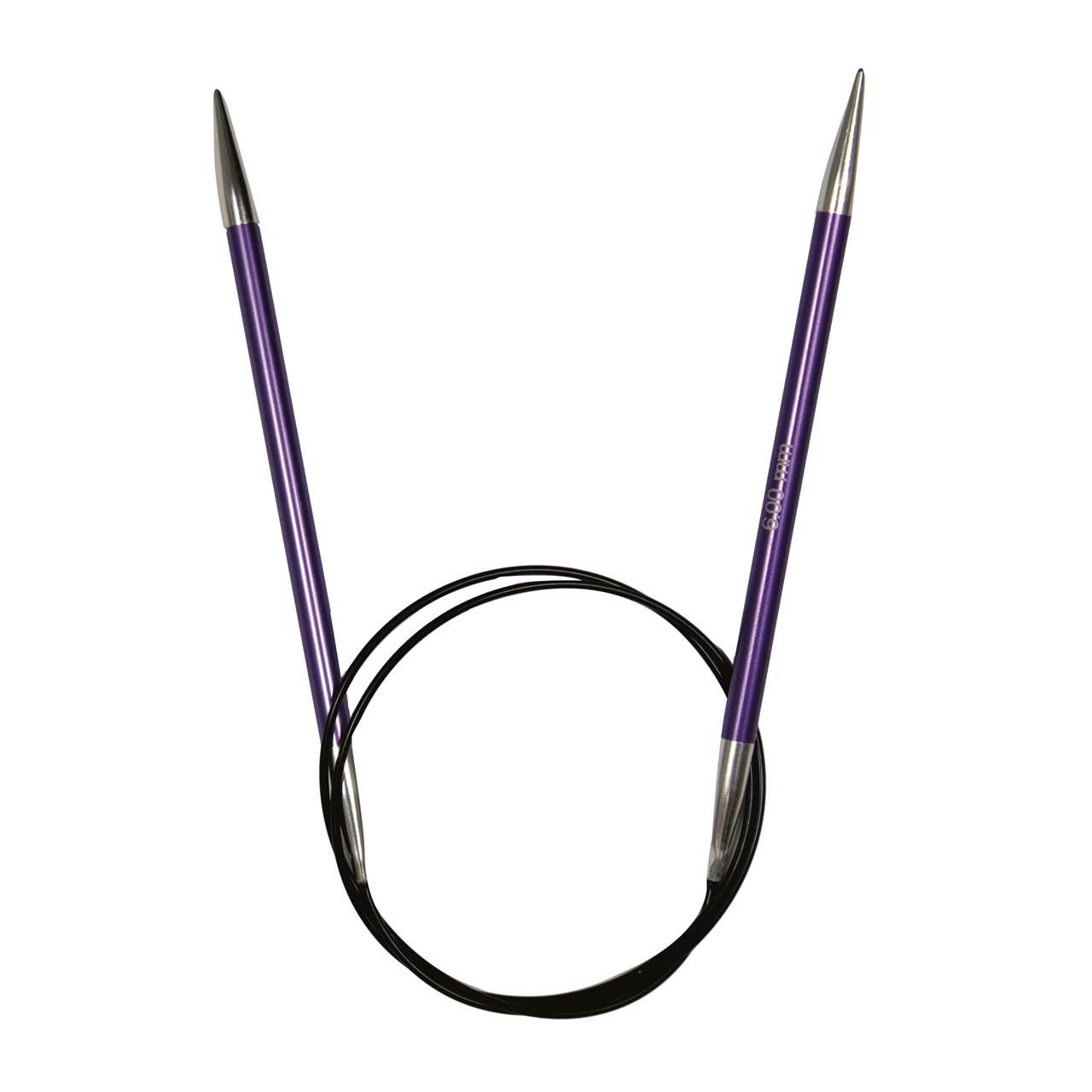 Rundstricknadel Aluminium Rainbow 6.0 mm / 80 cm