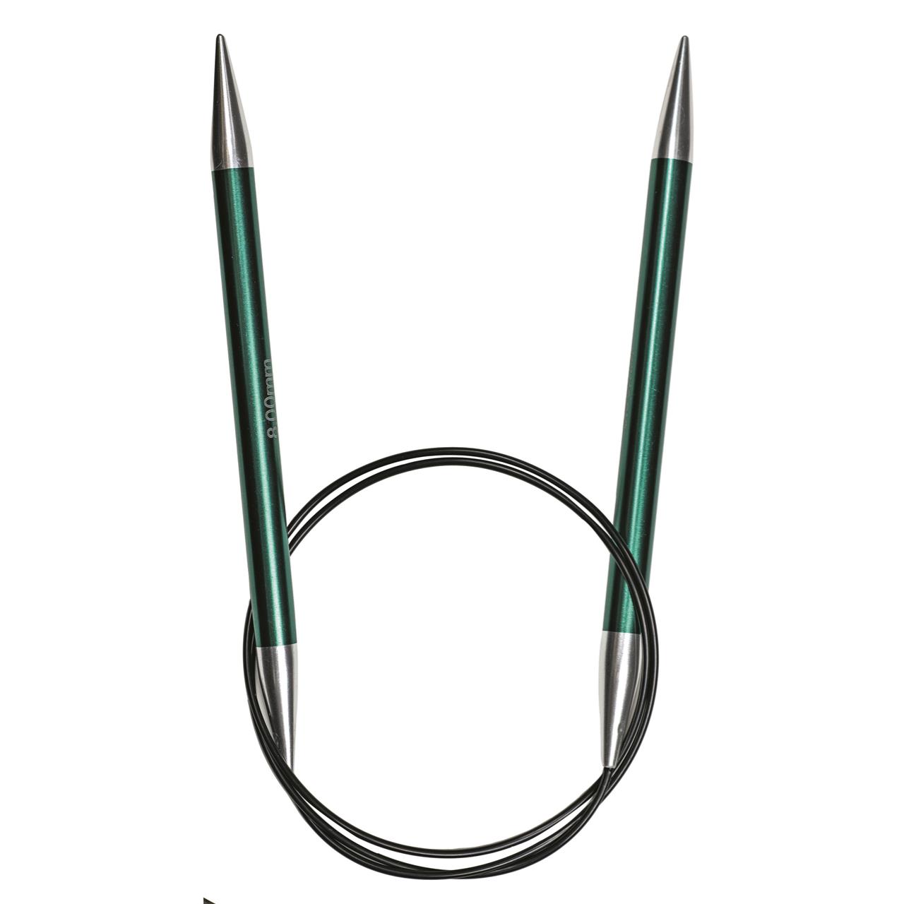 Rundstricknadel Aluminium Rainbow 8.0 mm / 80 cm