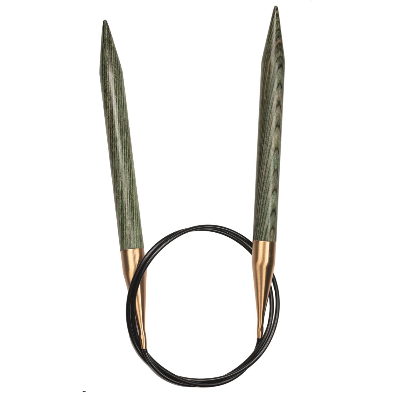 Rundstricknadel Designholz Signal 12 mm / 80 cm