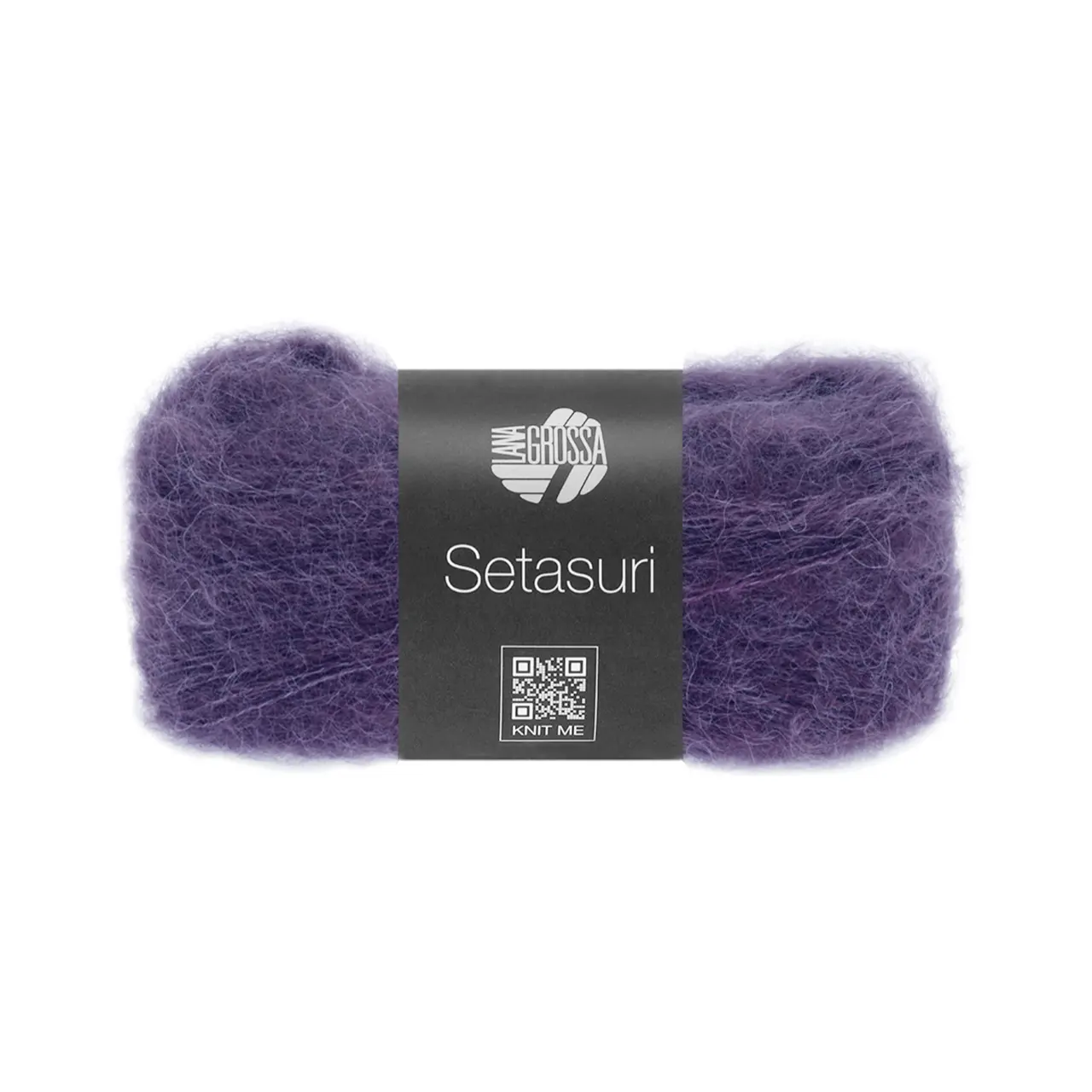 Setasuri 69 Blauviolett von Lana Grossa. Feines Lace-Garn aus Suri-Alpakafasern mit Seide