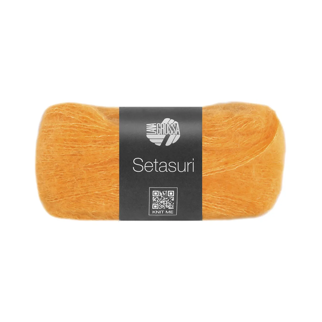 Setasuri 70 Dottergelb von Lana Grossa. Feines Lace-Garn aus Suri-Alpakafasern mit Seide