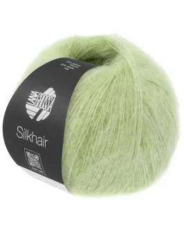 <span class="yarn-title">Silkhair Uni</span> <span class="yarn-color">211 Blassgrün</span>