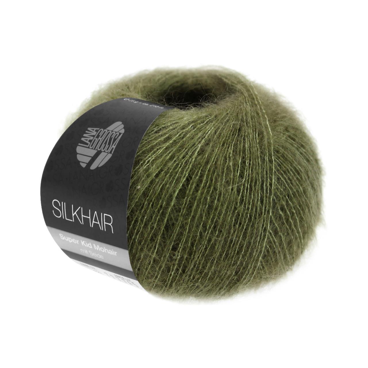 Silkhair Uni 178 Lodengrün
