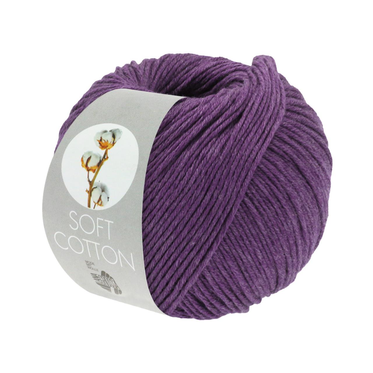 Soft Cotton Uni 53 Anthrazitviolett