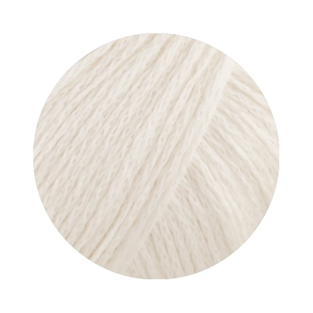 Summer Cashmere 1 Weiß von Lana Grossa. Feines Kettengarn aus Baumwolle und Kaschmir