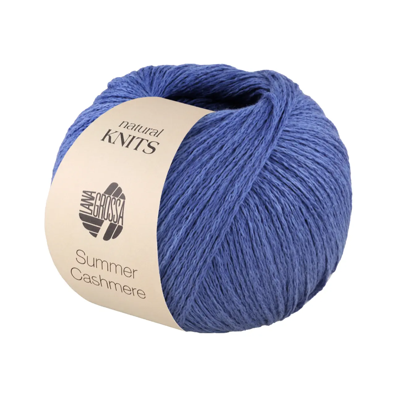 Summer Cashmere 11 Blau von Lana Grossa. Feines Kettengarn aus Baumwolle und Kaschmir