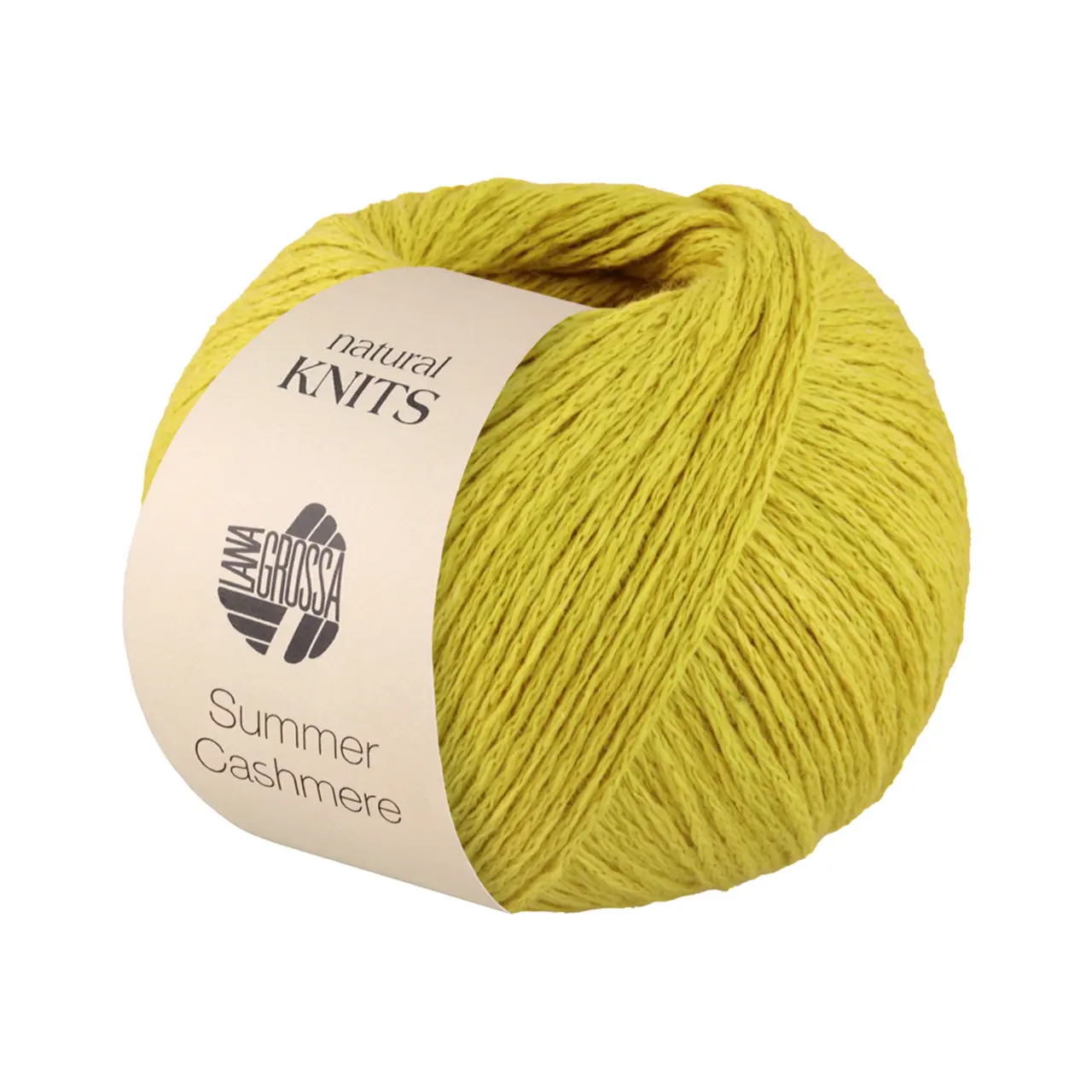 Summer Cashmere 16 Limette von Lana Grossa. Feines Kettengarn aus Baumwolle und Kaschmir