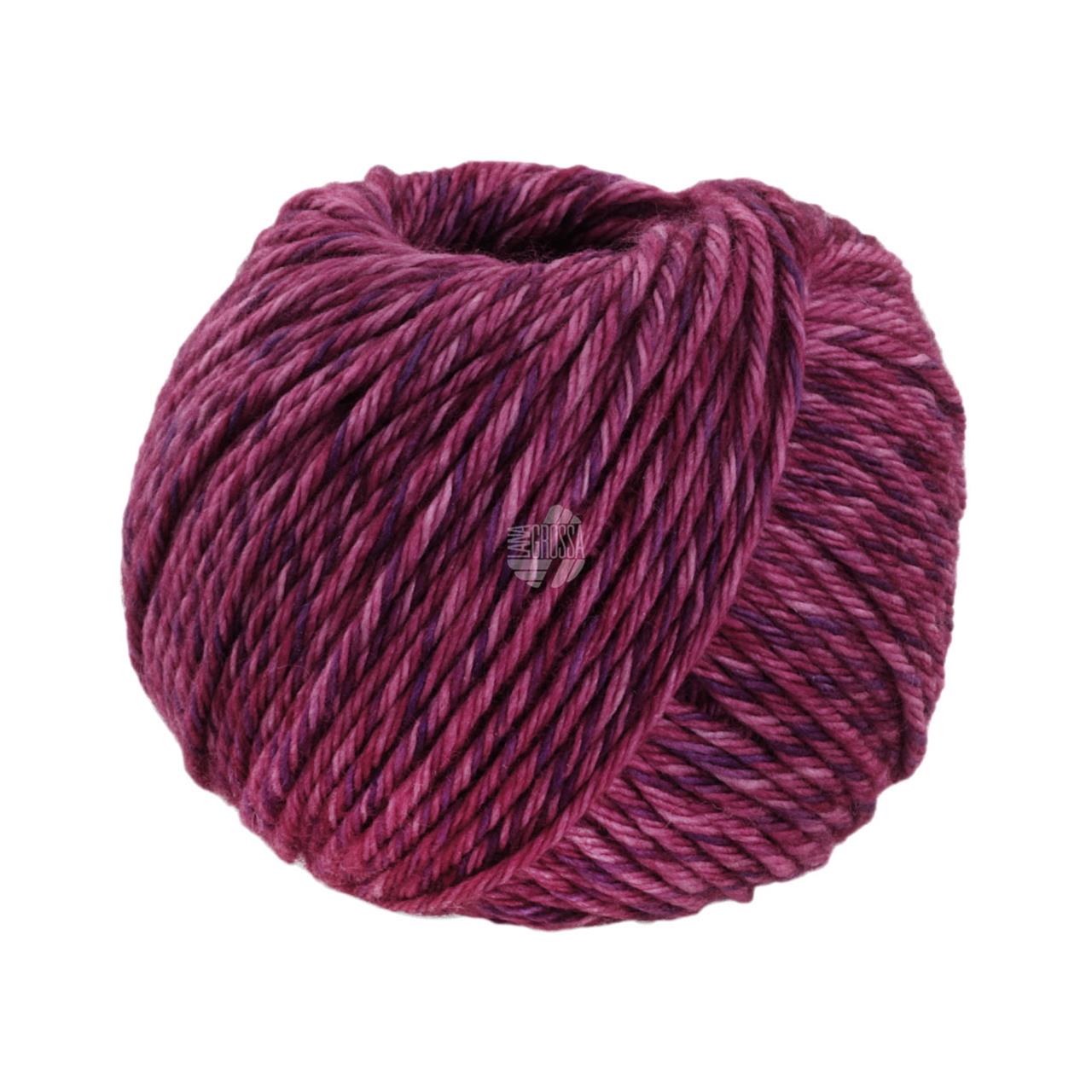 Vintage Chunky 9 Weinrot/Blauviolett