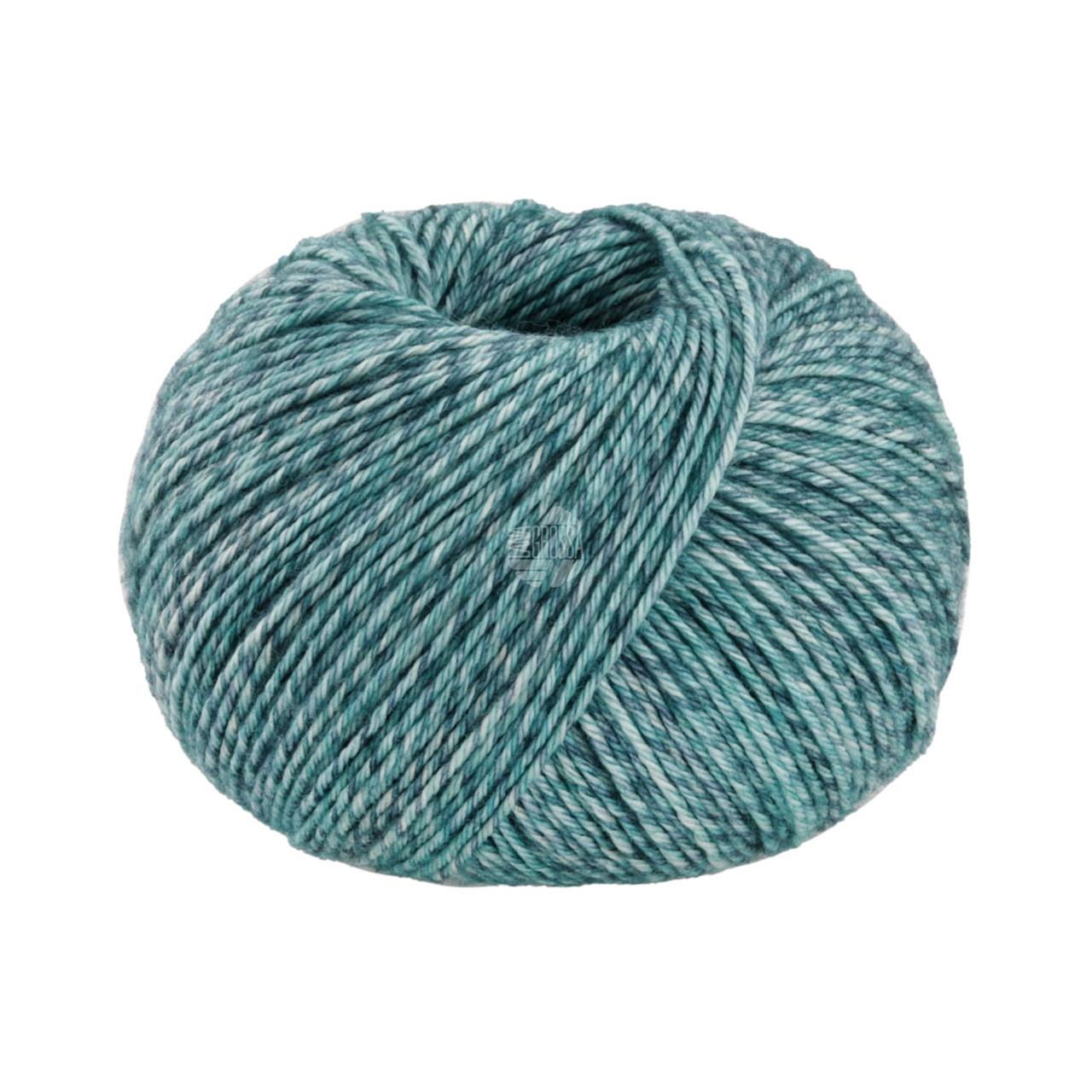 Vintage Socks 1003 Mint/Graublau/Jeans/Petrol Meliert