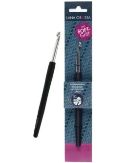 Wollhäkelnadel mit SoftGriff &nbsp;2,0&nbsp;mm&nbsp;/&nbsp;&nbsp;14&nbsp;cm