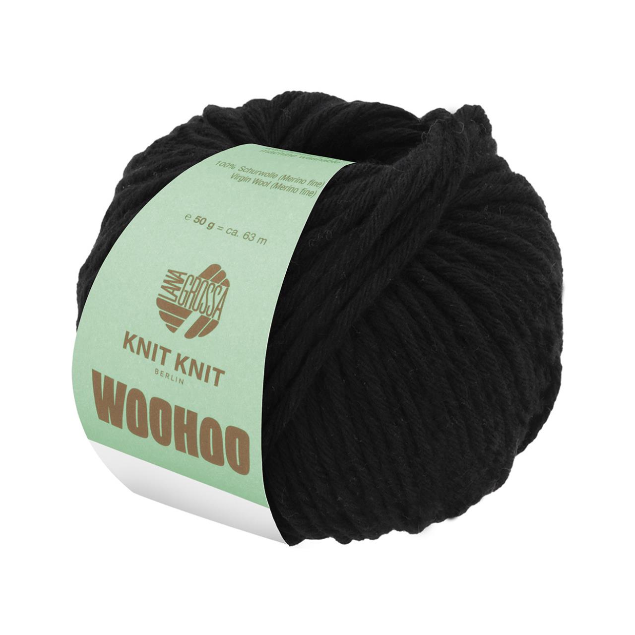 Woohoo (50g Knäuel) 14 Schwarz