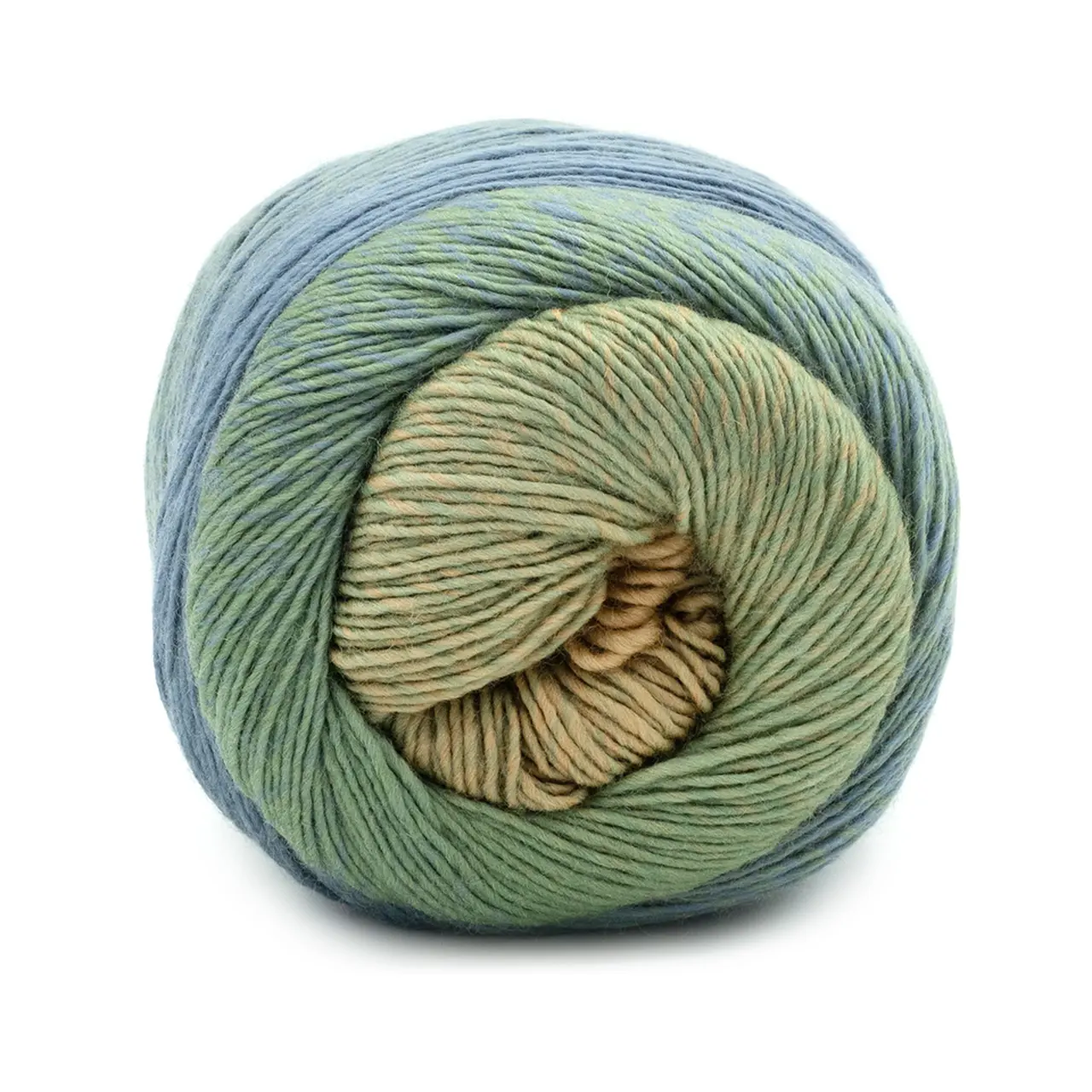 Poema Cashmere 97 Mint/Blau/Beige von Laines Du Nord. Hier vereint sich die edelste Faser Kaschmir mit feinster Premium-Merinowolle um das eleganteste Gedicht des Strick-Universums zu komponieren.