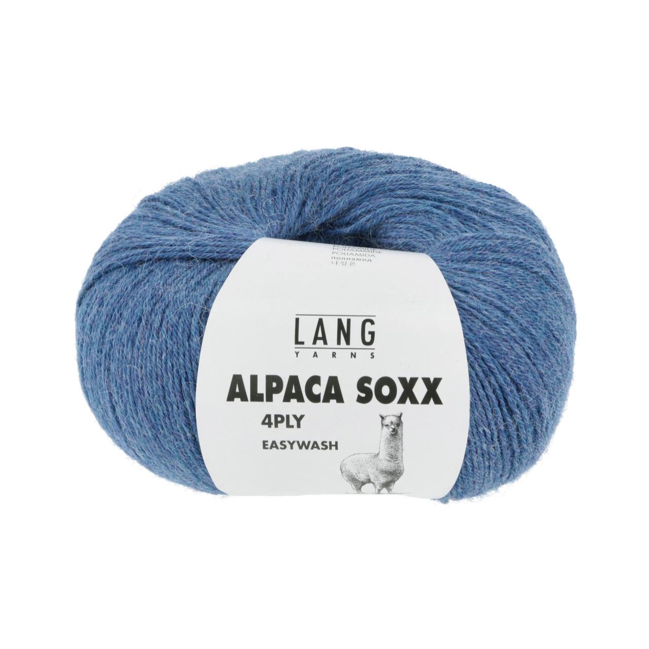 Alpaca Soxx 4-Fach 20 Hellblau Mélange