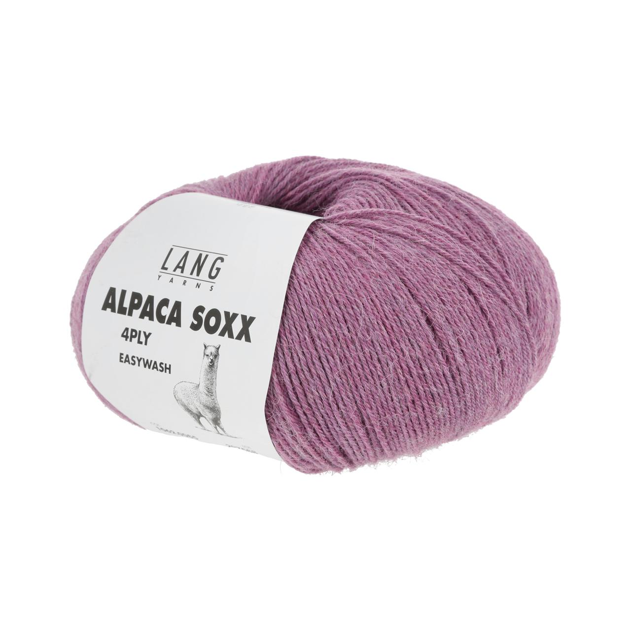 Alpaca Soxx 4-Fach 65 Nelke Mélange