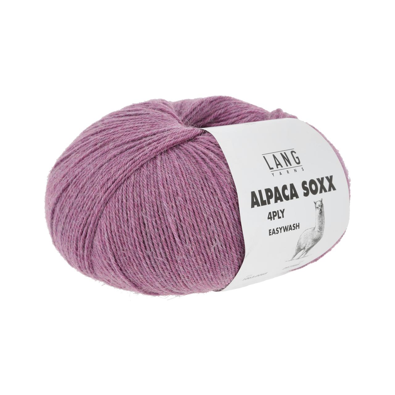 Alpaca Soxx 4-Fach 65 Nelke Mélange