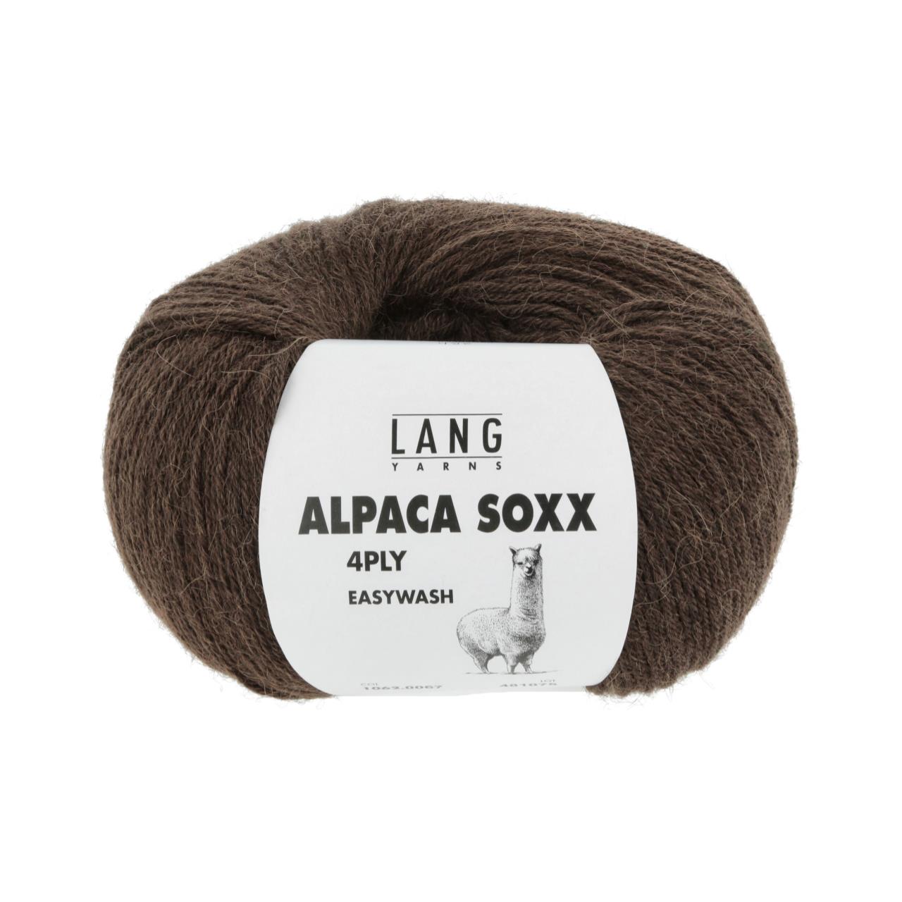 Alpaca Soxx 4-Fach 67 Braun