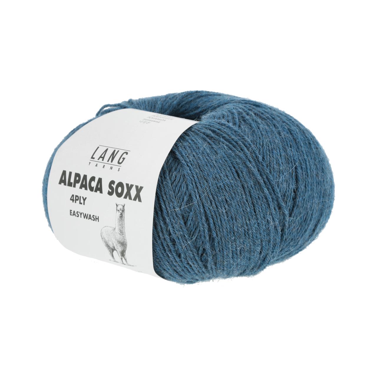 Alpaca Soxx 4-Fach 88 Petrol Mélange
