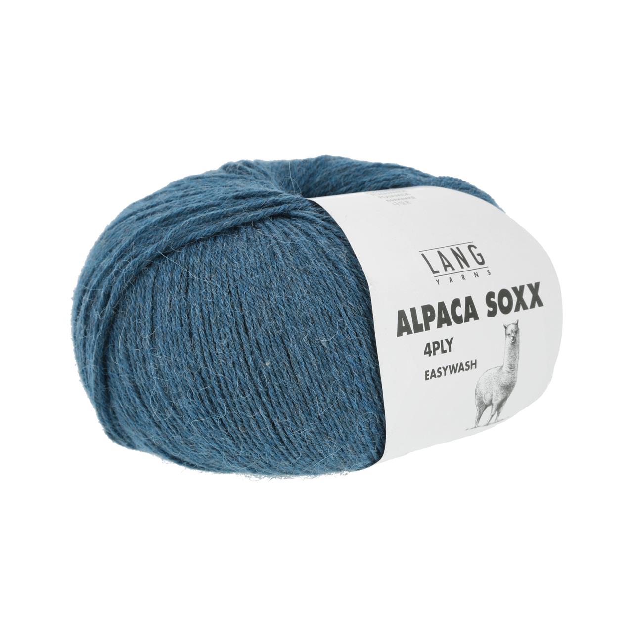 Alpaca Soxx 4-Fach 88 Petrol Mélange