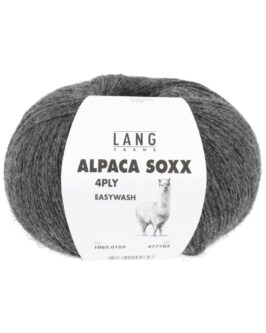 <span class="yarn-title">Alpaca Soxx 4-Fach</span> <span class="yarn-color">105 Dunkelgrau Mélange</span>