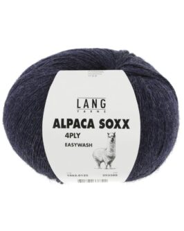 <span class="yarn-title">Alpaca Soxx 4-Fach</span> <span class="yarn-color">125 Navy Mélange</span>