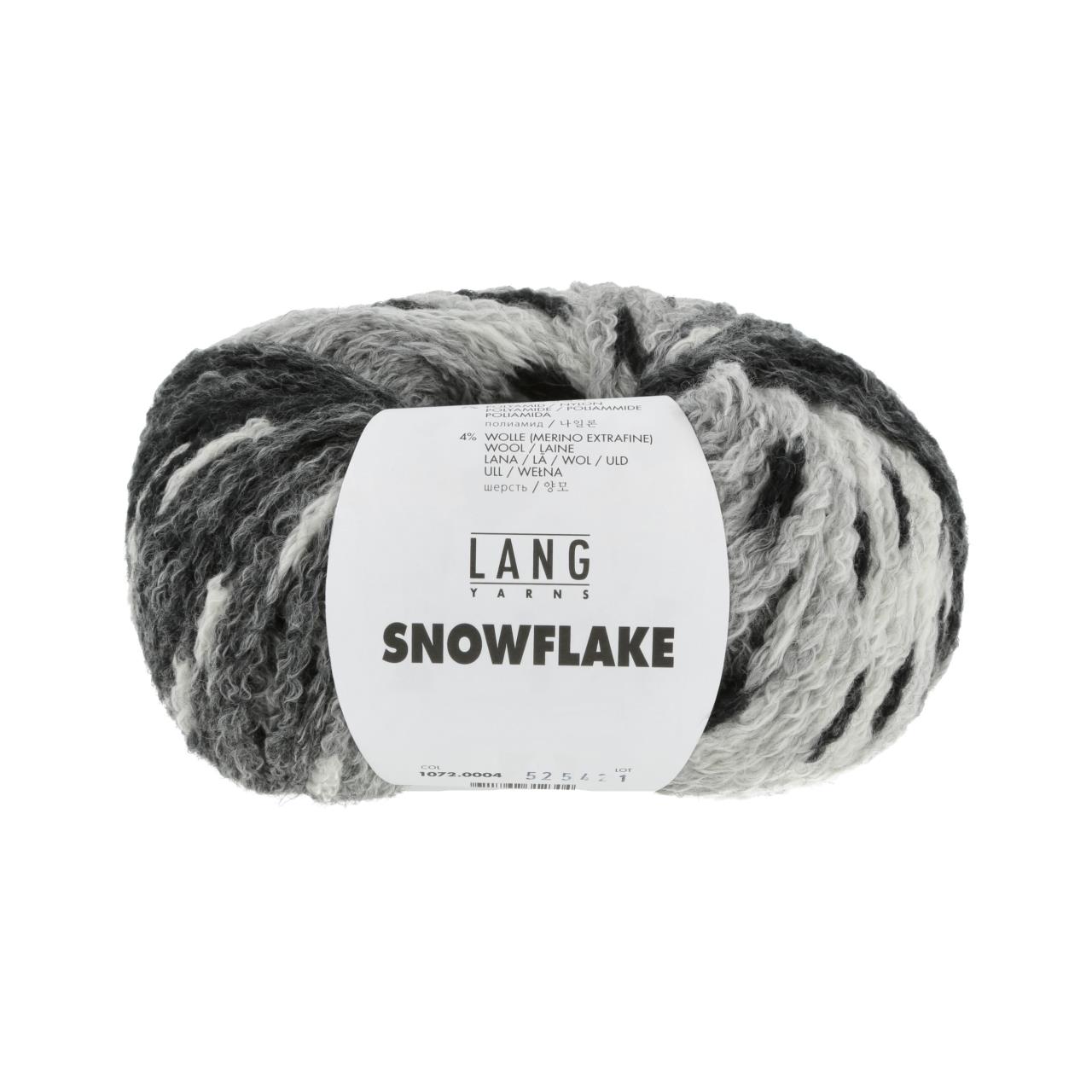 Snowflake 4 Schwarz