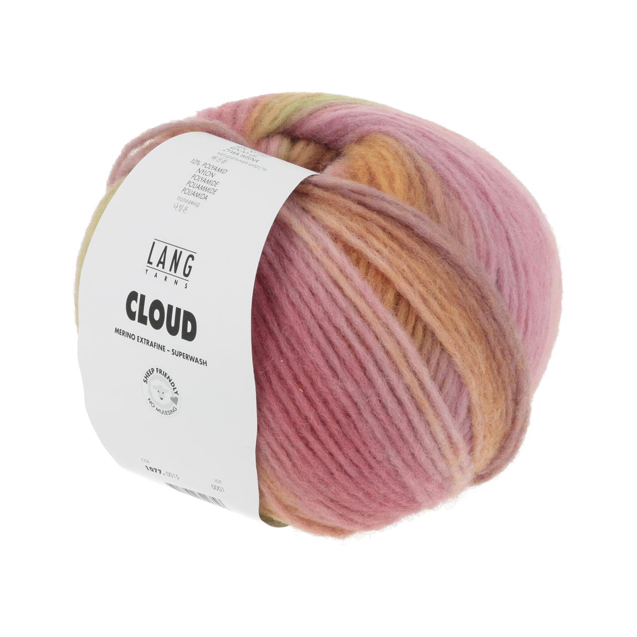 Cloud 15 Rosa/Orange/Lime