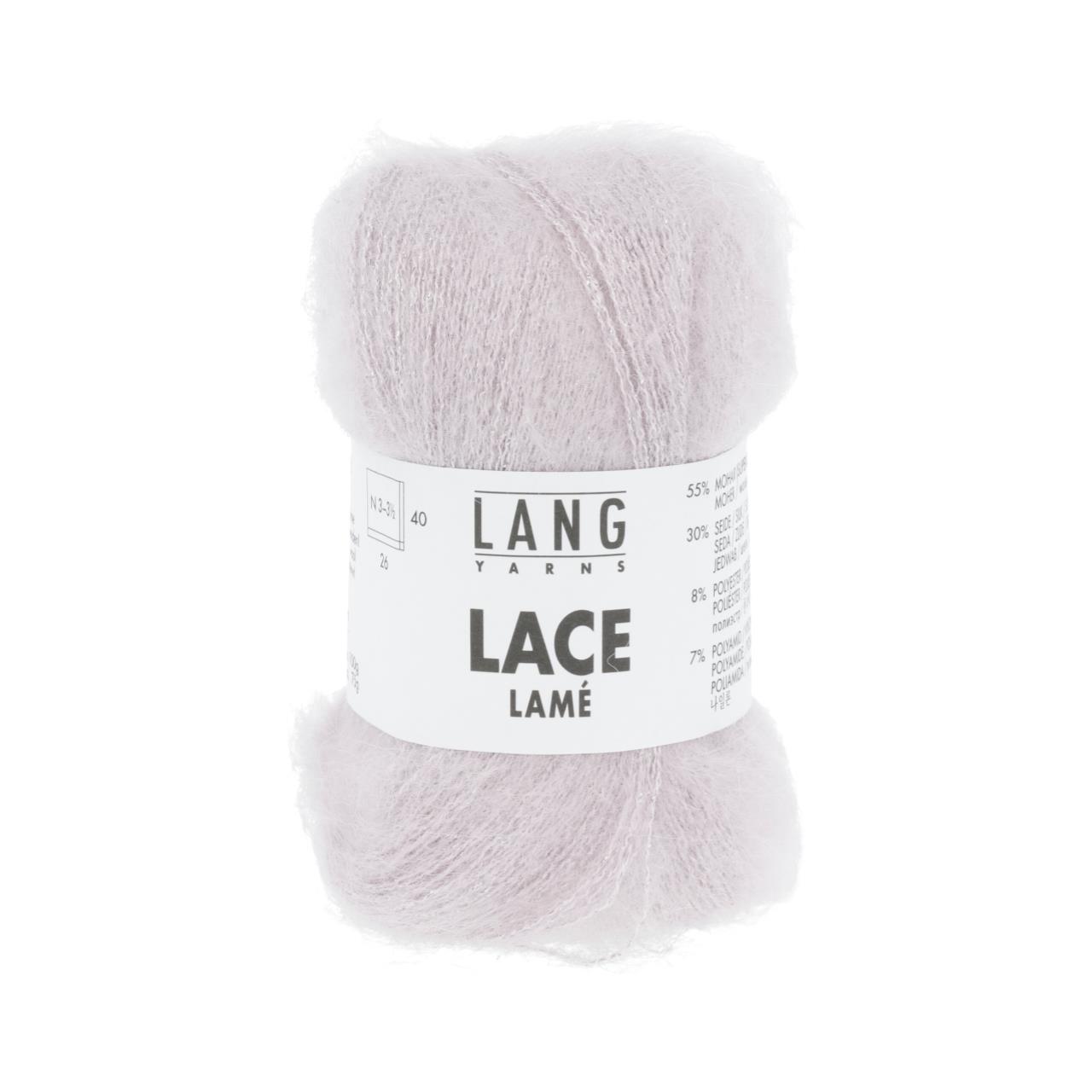 Lace Lamé 9 Rosa